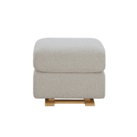 The Gliding Ottoman - Boucle Creme