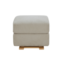 The Gliding Ottoman - Ivory