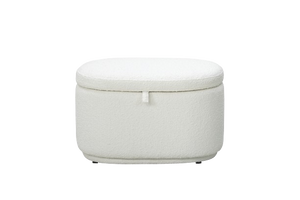 The Storage Ottoman | Boucle